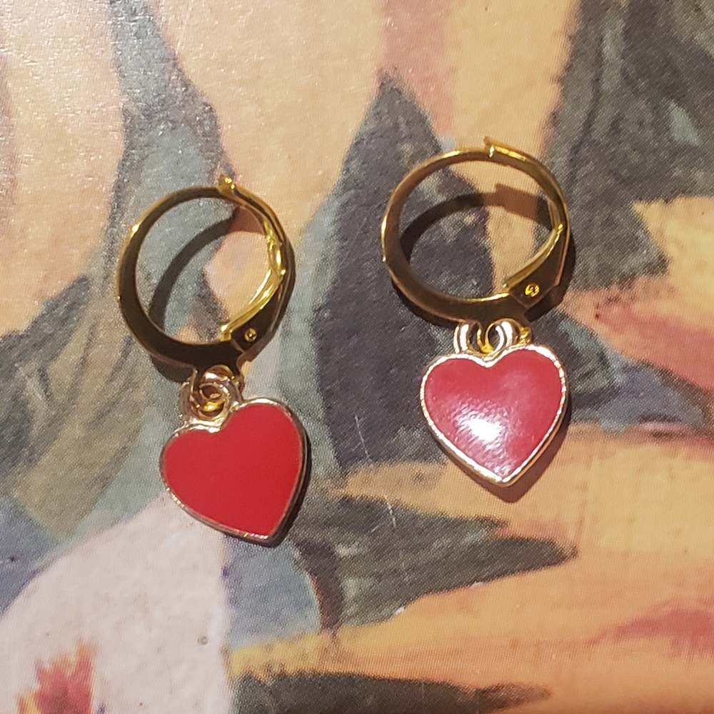 Small Heart Earrings